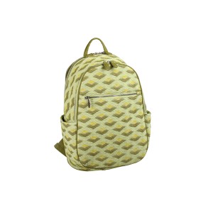 neu_Boat Wave Ladies Backpack - Green_Olive_Yellow